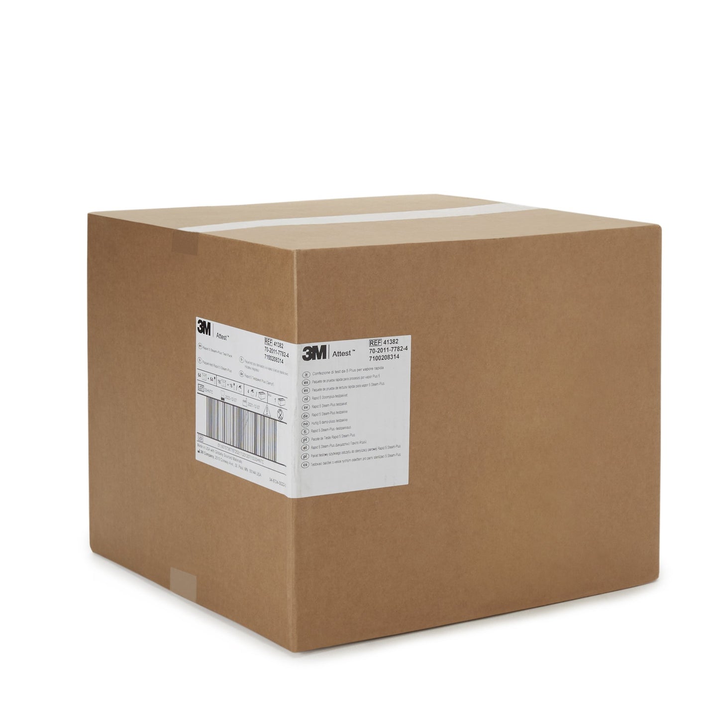 PACK, RAPID ATTEST 5 STEAM PLUS TEST (16/BX 4BX/CS 3M