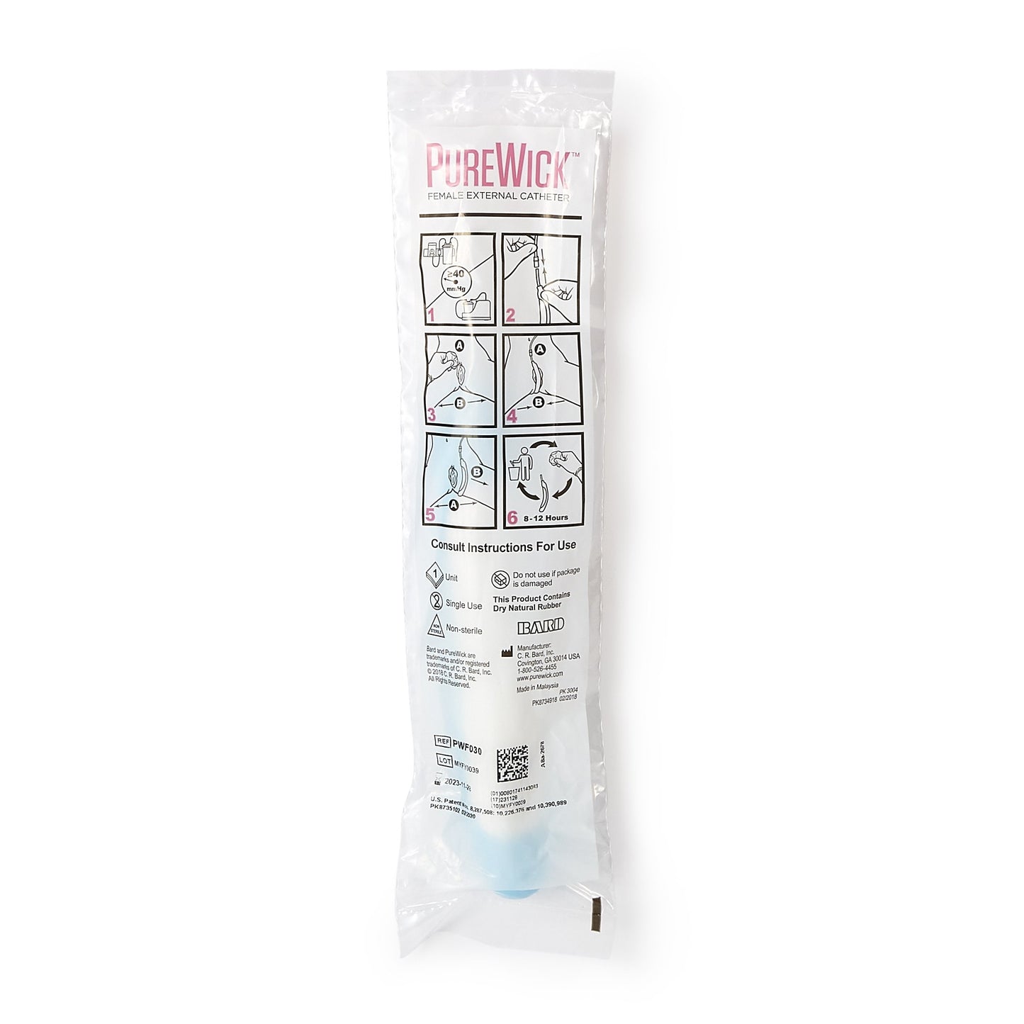 CATHETER, EXTERNAL PUREWICK FEMALE (30/CS)