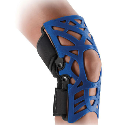 KNEE BRACE, REACTION BLK/BLU 3XLG