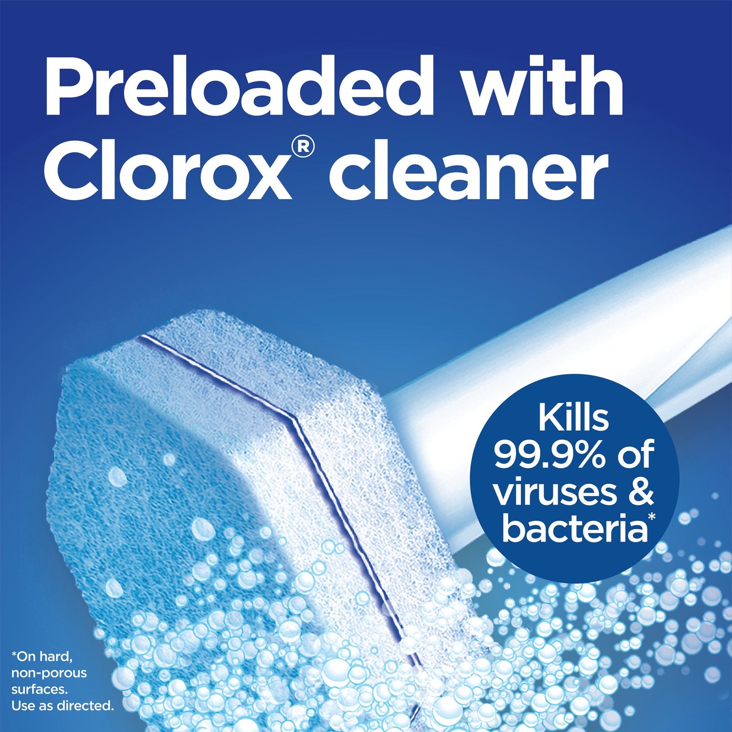 PAD, REFILL F/CLOROX TOILET WAND (10/PK 6PK/CT)