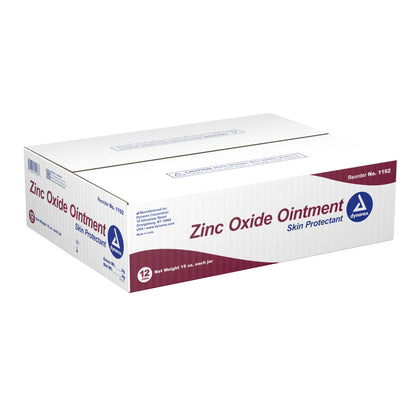 ZINC OXIDE, OINTMENT JAR 15OZ (12/CS)