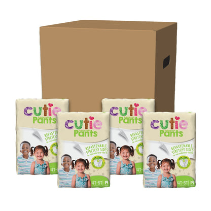 DIAPER, INCONT CUTIE PANTS XLG4-5T (19/PK 4PK/CS)