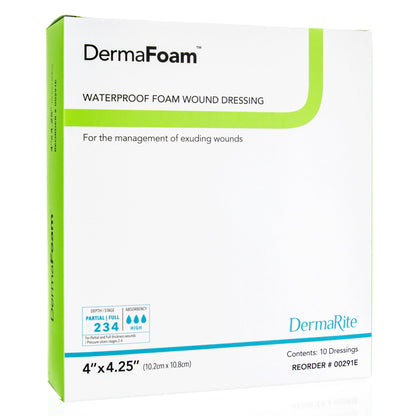 DRESSING, DERMAFORM 4"X4.25" (10/BX)