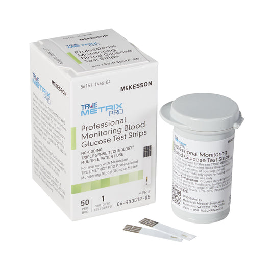 TEST STRIP, BLD GLUC TRUEMETRIX PRO MULTI PT (50/BX 24BX/CS