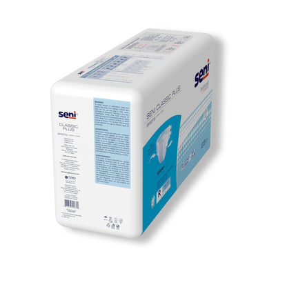 BRIEF, INCONT SENI CLASSIC PLUS REG 40"-50" (25/PK 4PK/CS)