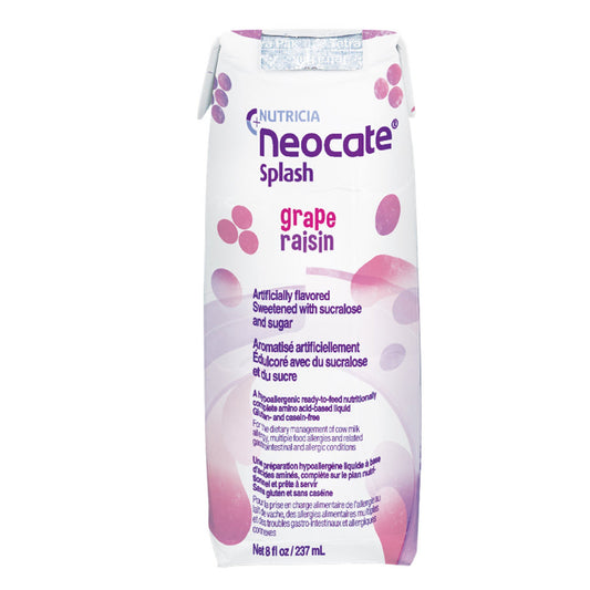 NEOCATE SPLASH, FORMULA GRAPE 237ML (27/CS)