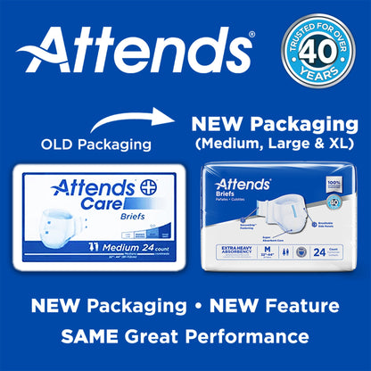 BRIEF, ATTENDS CARE ADVANCED XLG (20/BG 3BG/CS)