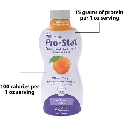 SUPPLEMENT, PROTEIN PRO-STAT SF 30OZ CTRS SPLSH (6/CS)