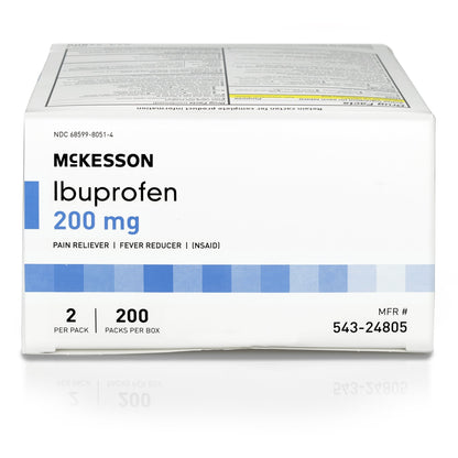 IBUPROFEN, TAB 200MG UD 200X2 X 12BX/CS)