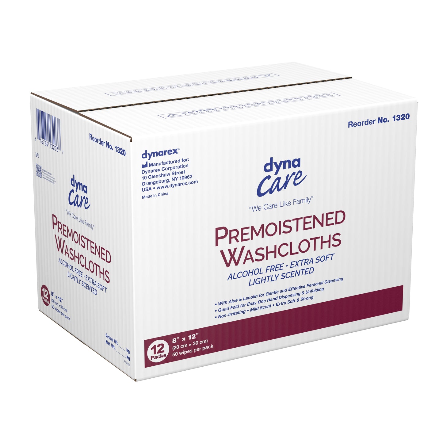 WASHCLOTH, PREMOISTENED ADLT 8X12