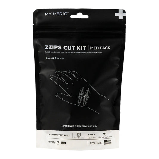 FIRST AID PACK, ZZIPS CUT ALL-IN-ONE BASIC