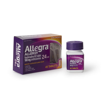 ALLEGRA 24HR, TAB 180MG ADLT (45/BT)