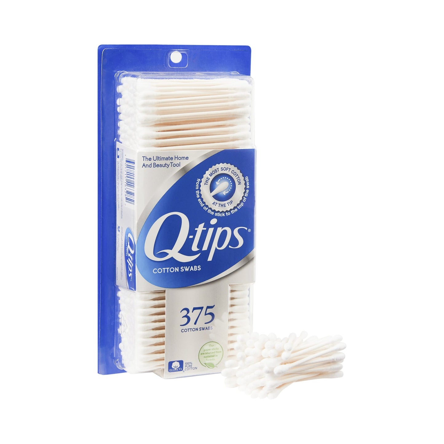 Q-TIP, SWAB COTTON (375/PK)