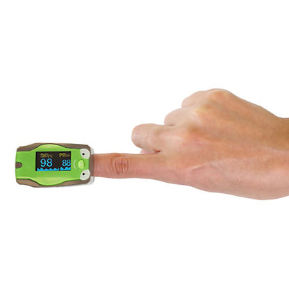 OXIMETER, PULSE PEDIATRIC FINGERTIP W/BATTERIES