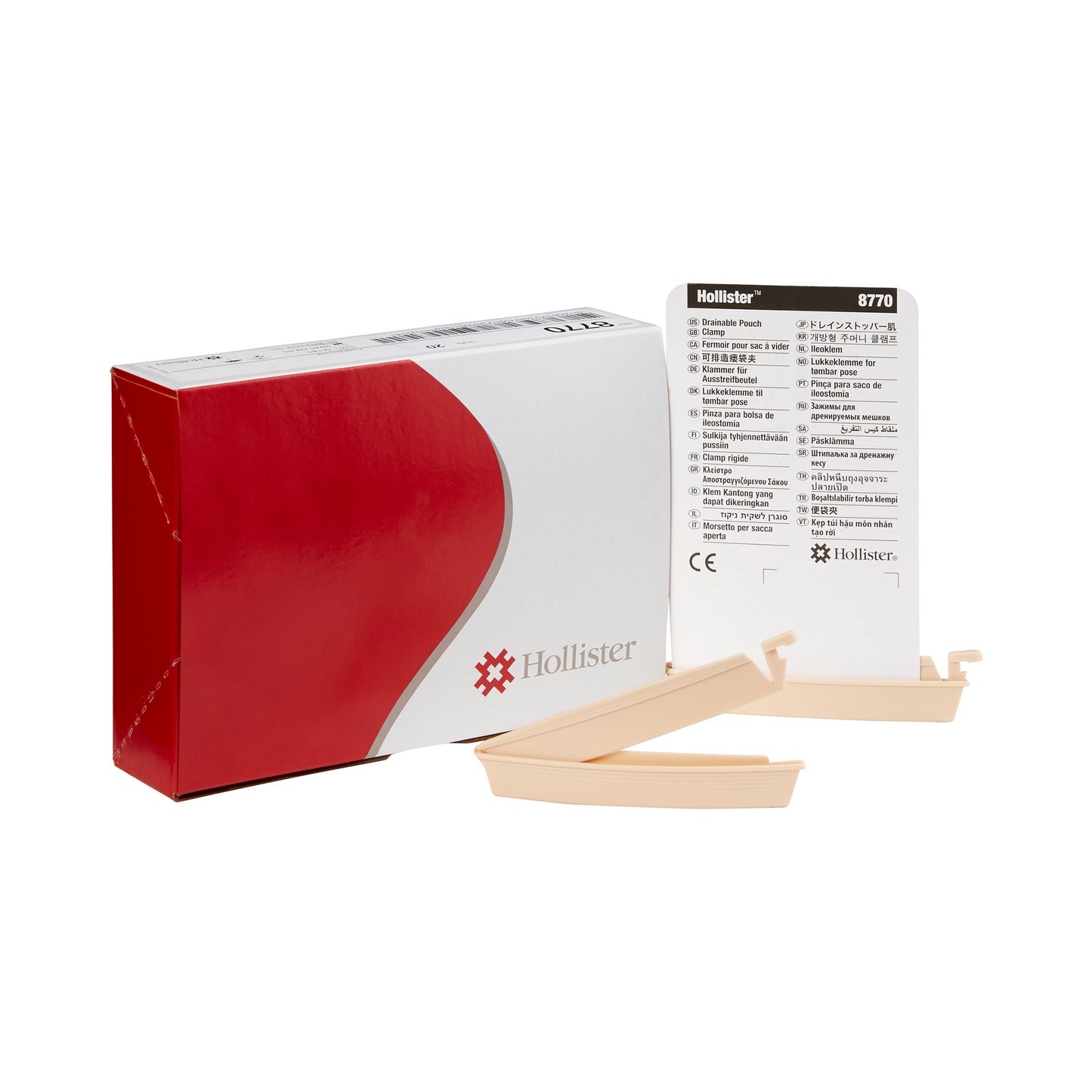 CLAMP, OSTOMY POUCH DRAIN BGE (20/BX)