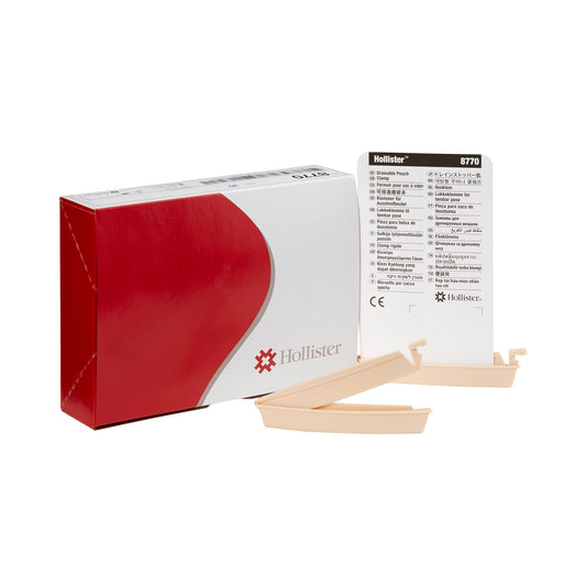 CLAMP, OSTOMY POUCH DRAIN BGE (20/BX)