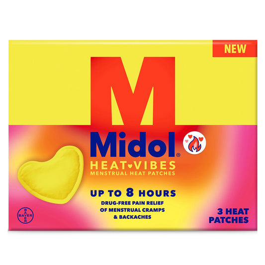 MIDOL, PATCH HEAT VIBES (3/CT)