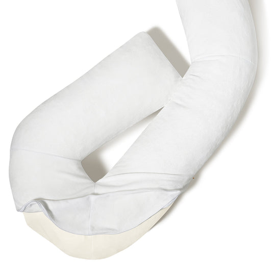 COVER, PATIENT THERAPEUTIC BODY PILLOW WHITE MED/LG