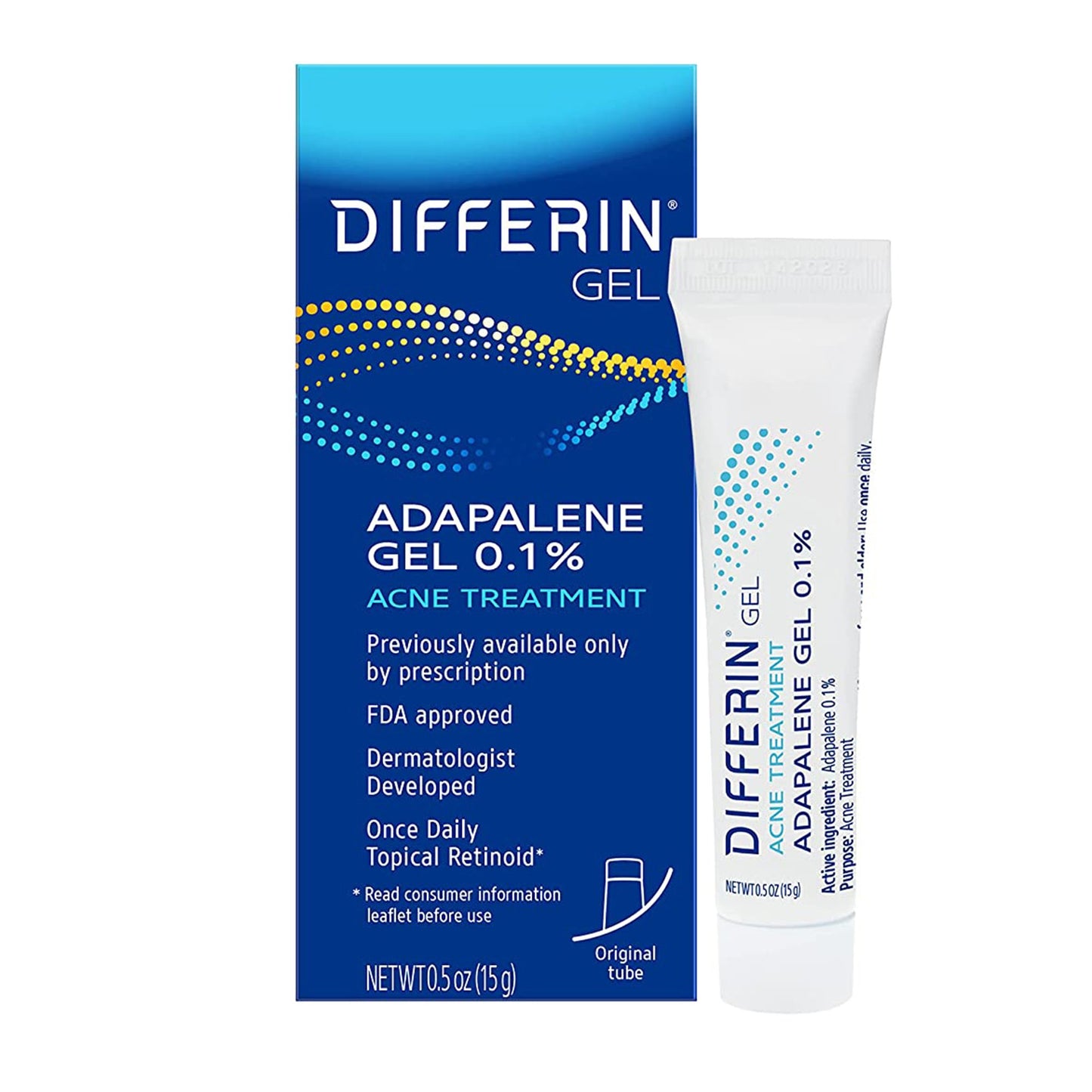 DIFFERIN, GEL 0.1% 15GM (1/EA)