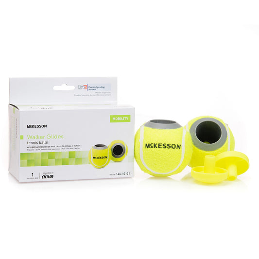 GLIDES, TENNIS BALL REPLCMNT F/WALKER (1PR/BX 10BX/CS)