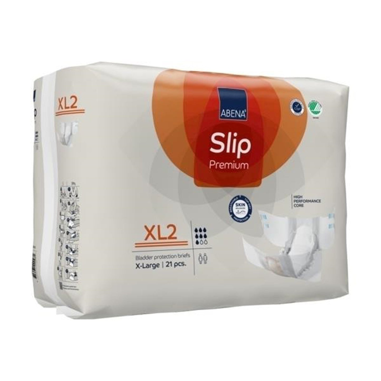 BRIEF, INCONT ABENA SLIP PREM ADLT XL2 XLG (21/PK 4PK/CS)