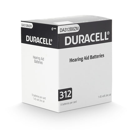 BATTERY, HEARING AID SZ312 (8/PK 6PK/BX 6BX/CS)