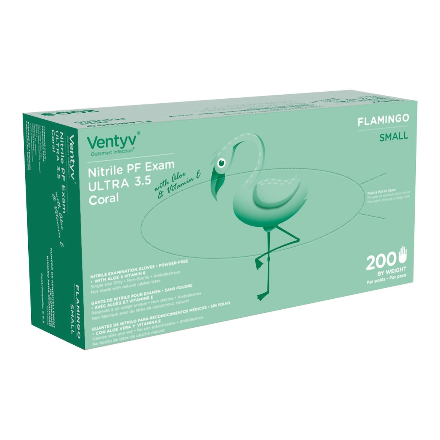 GLOVE, EXAM NTRL N/S ALOE & VITMN-E SM (200/BX 10BX/CS)