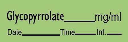 LABEL, GLYCOPYRROLATE GRN (333/RL) PROFTP