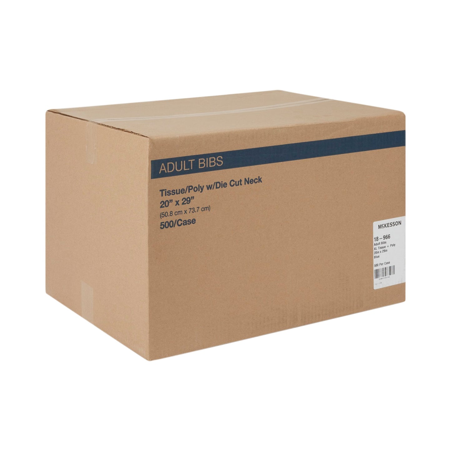 BIB, T/P BLU ADLT 20X29 (500/CS)