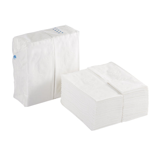 NAPKIN, DINNER DIXIE 2-PLY 1/8FOLD WHT (126/PK 24PK/CS)