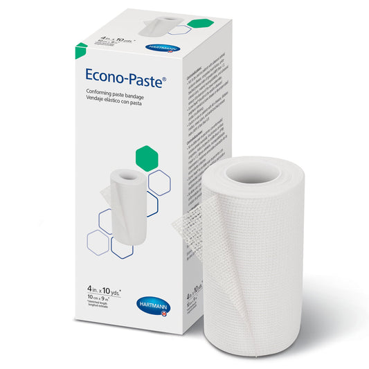 BANDAGE, ECONO-PASTE 4"X10YD (12/CS)