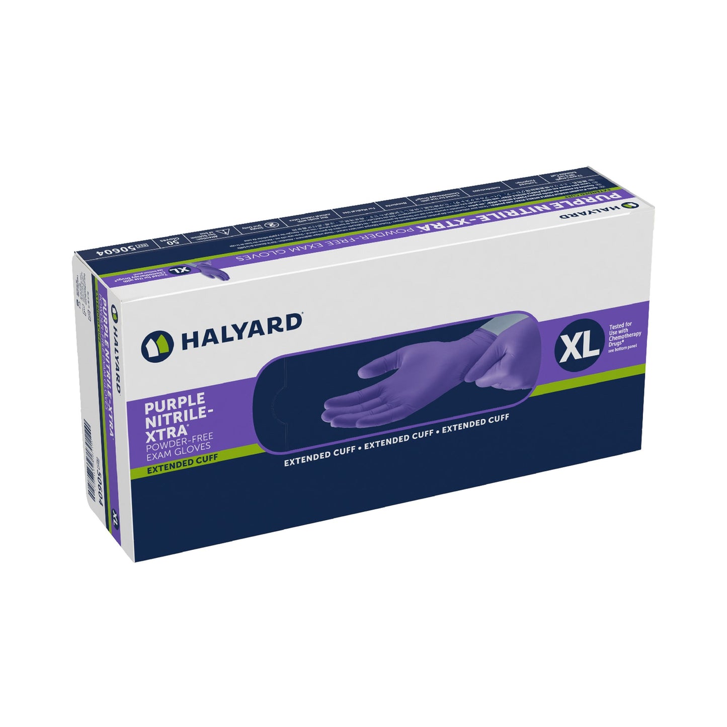 GLOVE, EXAM NTRL XL N/S EXTCF CHEMO (50/BX 10BX/CS)