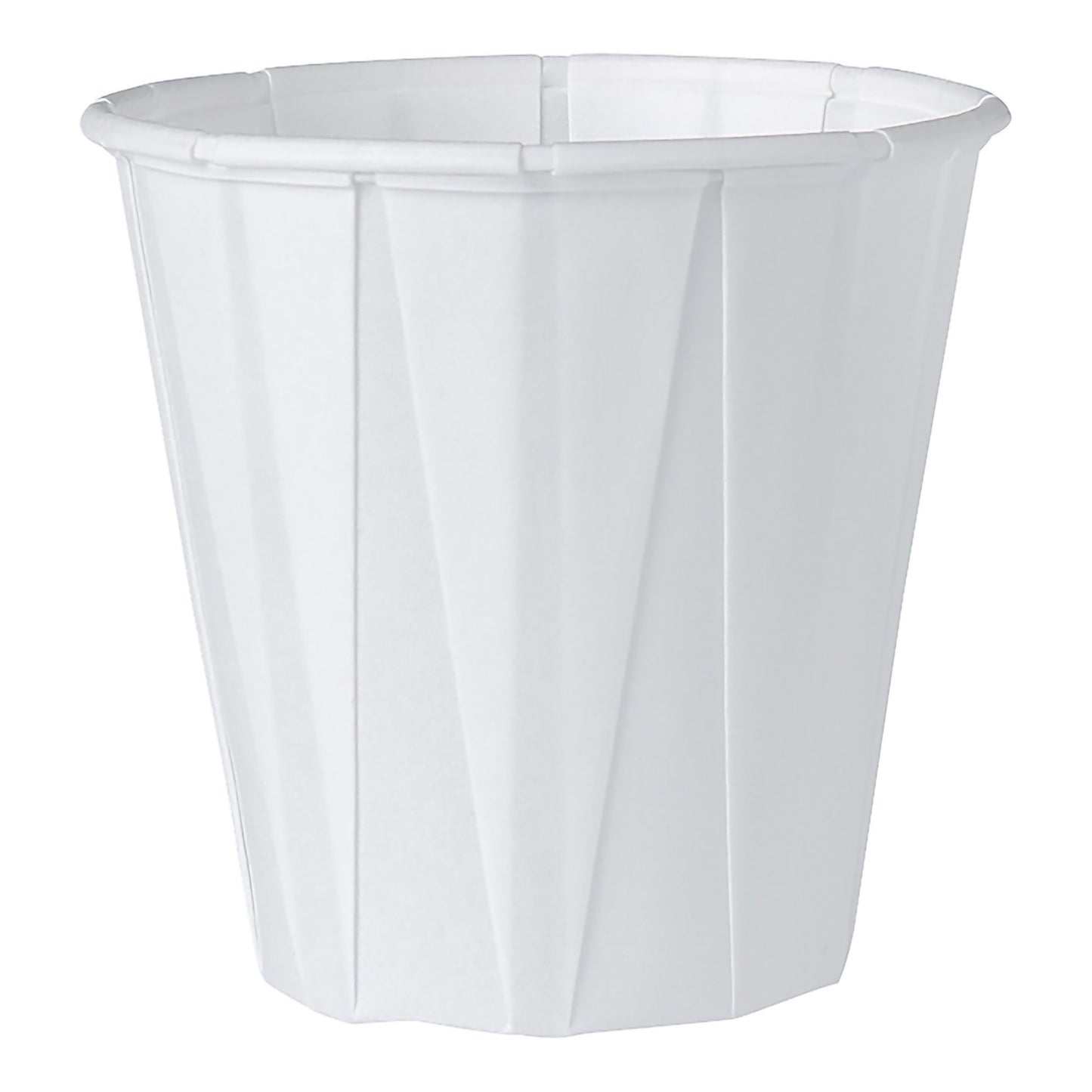 CUP, PAPER SOUFFLE PORTN TRTD WHT 3.5OZ (100/SL 50SL/CS)