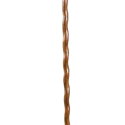 STICK, WALKING WOOD BRAZOS 55 TWISTED OAK BACKPACKER BRN 55"