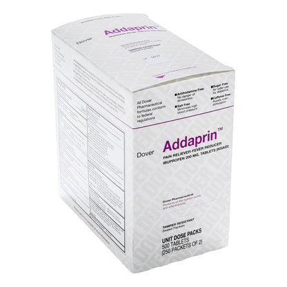 ADDAPRIN IBUPROFIN, TAB 200MG (2/PK 250PK/BX)