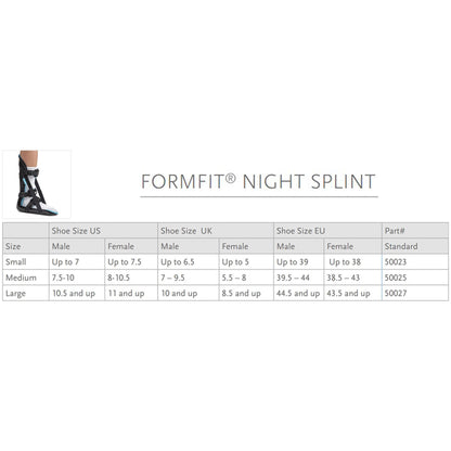 NIGHT SPLINT, W/TREAD MED
