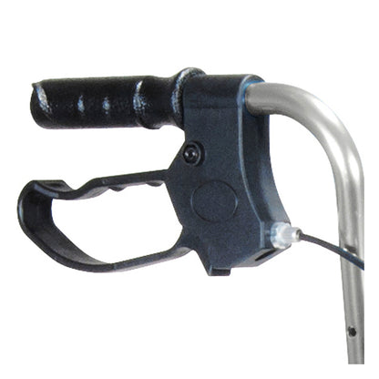 WALKER, ROLLATOR DLX ALUM 3WHLBLU