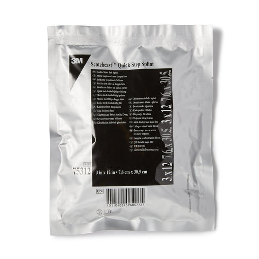 SPLINT, FIBERGLASS PADDED QUICKSTEP 3"X12" (10/CT)