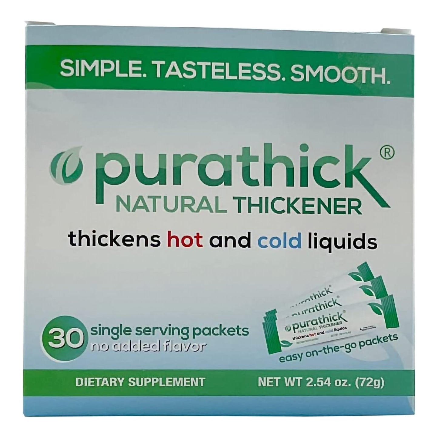 THICKENER, LIQ ORGANIC PURATHICK HOT/COLD (30/BX 12BX/CS)