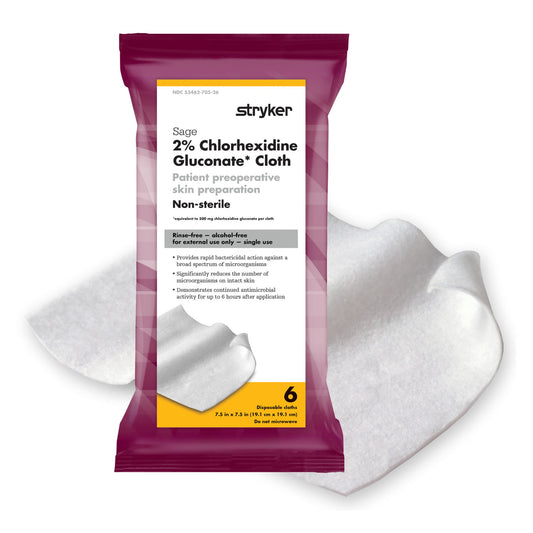 CLOTH, CHG DISP 2% (6/PK 32PK/CS)