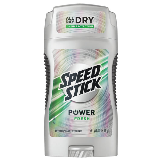 DEODORANT, ANTI-PERSPIRANT SPEEDSTICK FRESH SCENT 3OZ (12/CS