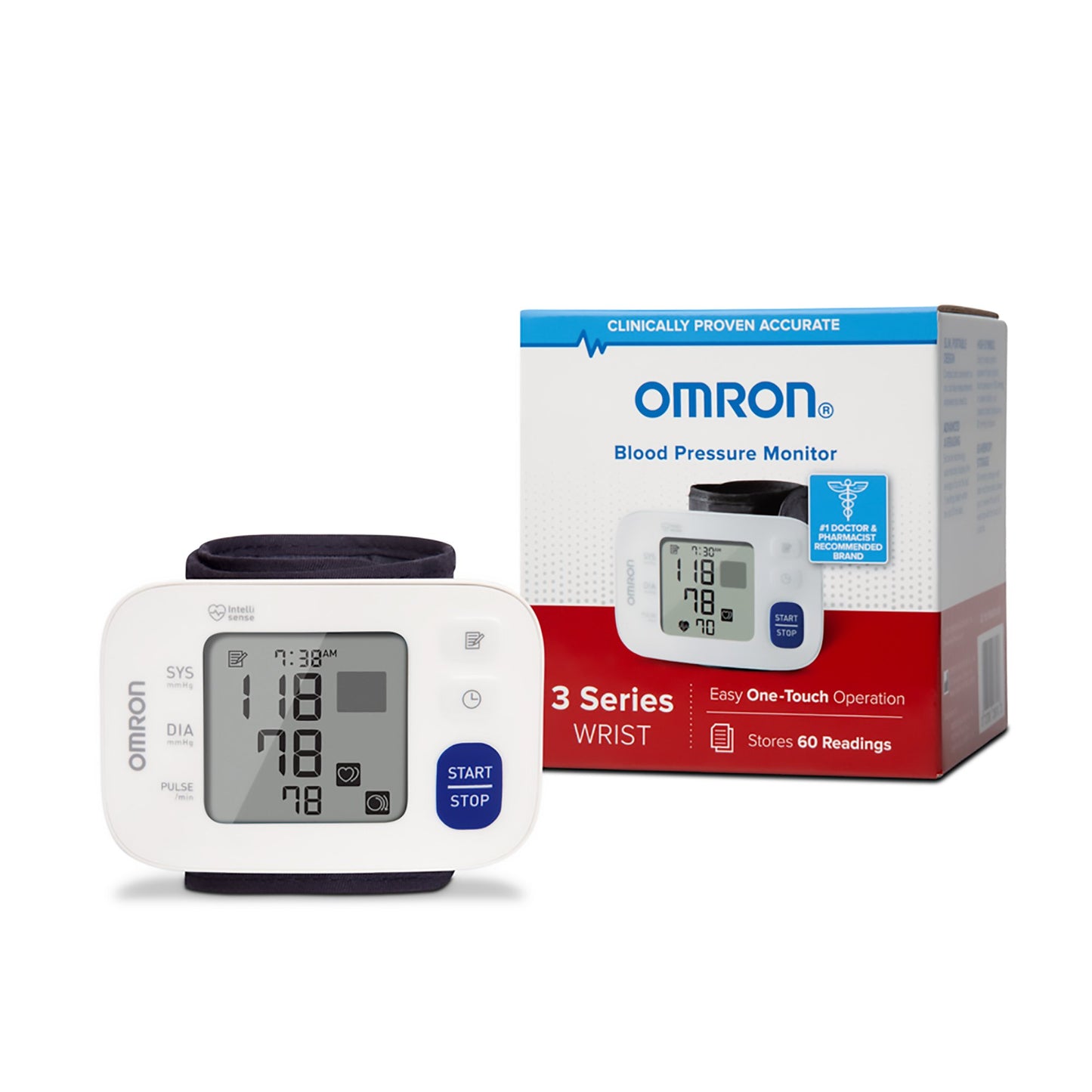 BP MONITOR, WRIST SERIES 3 OMRON HOME ADLT 5.3"-8.5"