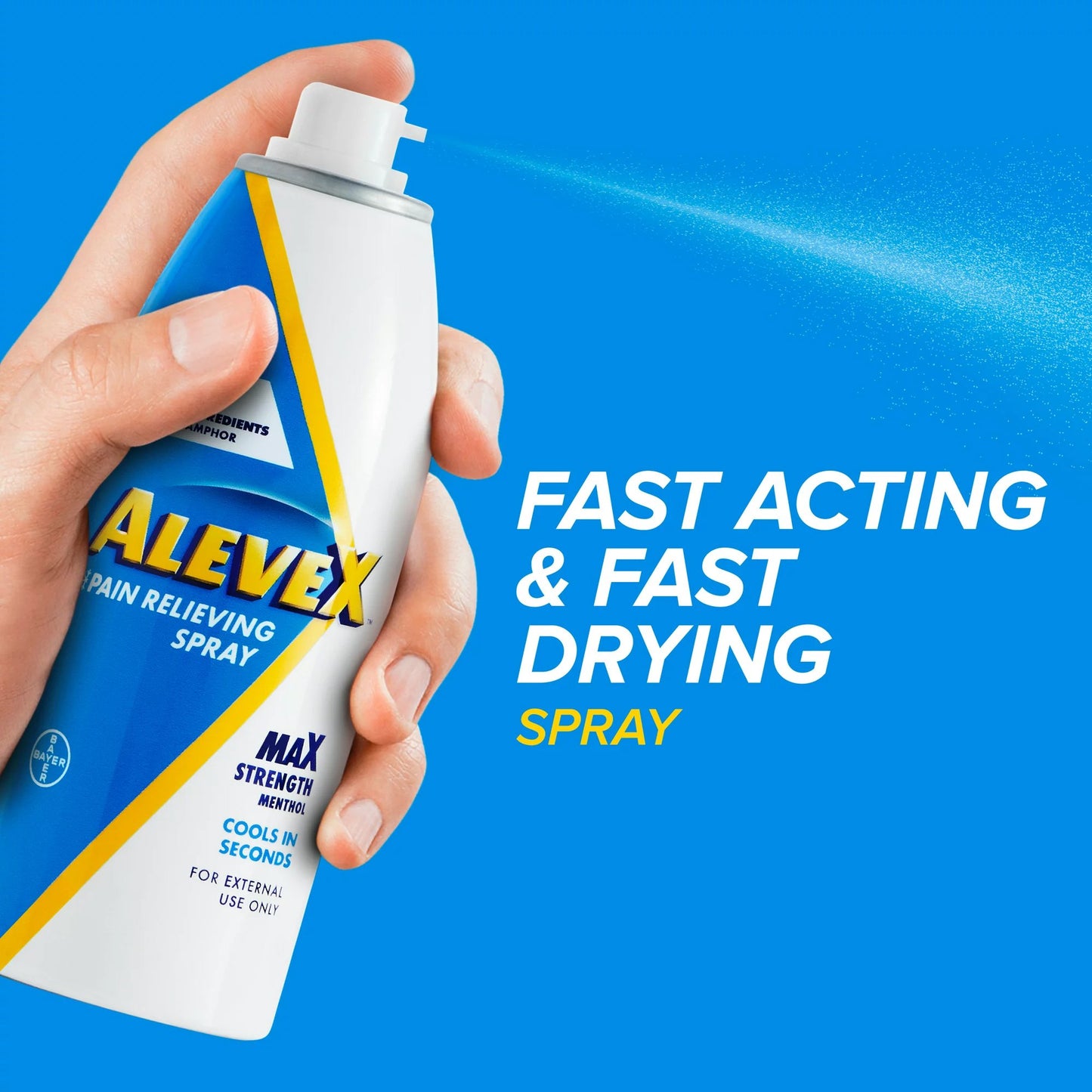 ALEVE-X, SPR DRY PAIN RELIEVING 3.2OZ
