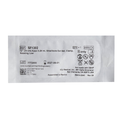 EXTENSION SET, SM BORE RRL 12"(50/CS)