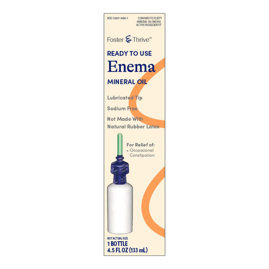 ENEMA, OIL MINERAL FT SM 4.5OZ
