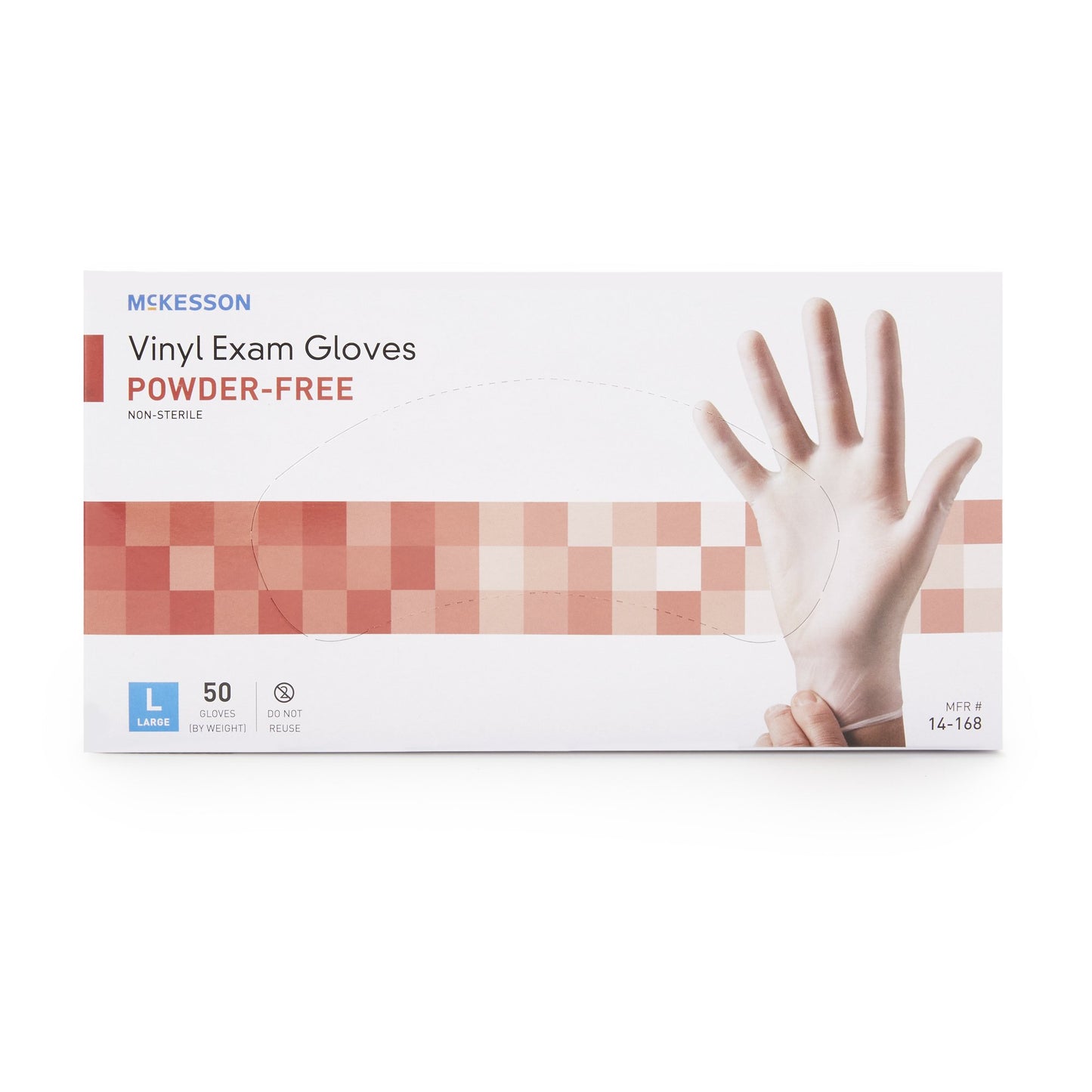 GLOVE, EXAM VNYL LG N/S (50/BX20BX/CS)