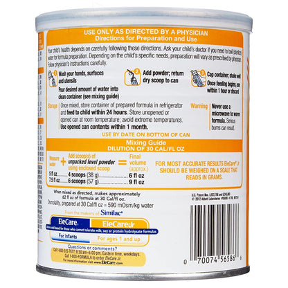 ELECARE JR, PDR VAN 14.1OZ (6/CS)