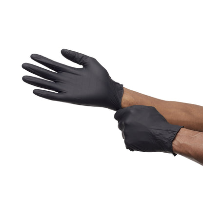 GLOVE, EXAM NTRL XLG N/S BLK 3.5G (225/BX 10BX/CS)
