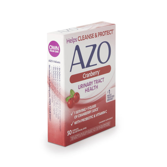 AZO CRANBERRY W/PROBIOTIC/VIT C, TAB (50/BX)