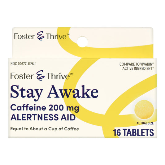STAY AWAKE, TAB FT SM 200MG (16/BX)